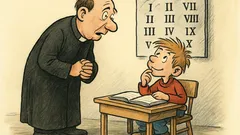 Witz: Pfarrer fragt nach den Zehn Geboten