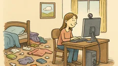 Witz: Ich habe meiner Tochter eine Webcam gekauft