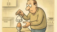 Witz: Wer ist der Eieruhrumdreher?