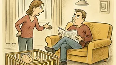 Witz: Wann löst du mich beim Babysitten ab?