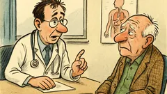 Witz: Arzt: „Gerade noch rechtzeitig gekommen!“