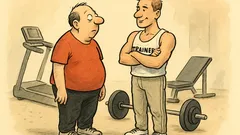 Witz: Ich fragte meinen Trainer im Fitnessstudio