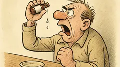 Witz: Wenn man vier Tropfen nehmen soll