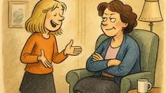 Witz: Brigitte nach der ersten Französischstunde