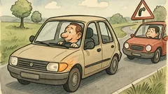 Witz: Frühblinker – links, rechts oder beides?