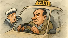 Witz: Ein Taxifahrer fährt einen Matrosen…