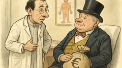 Witz: Der Arzt zum schwerreichen Patienten …