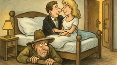 Witz: Ein Bauer sucht seine Kuh