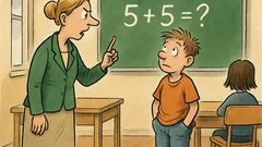 Witz: Die Lehrerin fragt Jan in der Schule