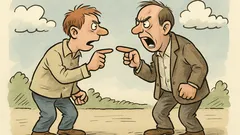 Witz: Wenn zwei Linkshänder streiten, wer hat recht?