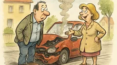 Witz: Die Ehefrau zum Ehemann...