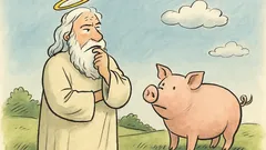 Witz: Wenn Gott keine Tiere essen wollte...