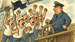 Witz: Demokratie auf einem Schiff...