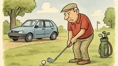 Witz: Lieber Polo fahren als Golf spielen