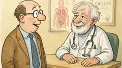 Witz: Herr Müller, studiert Ihr Sohn Medizin?