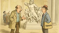 Witz: Ein Mann irrt durchs Vatikanmuseum