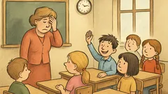 Witz: Die Lehrerin sagt in der Klasse...