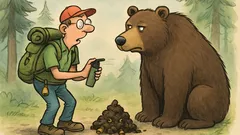 Witz: Im Nationalpark gelten Bärenregeln