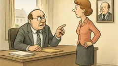 Witz: Eine Sekretärin geht zum Chef