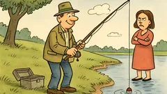 Witz: Angeln ist ein schönes Hobby ...
