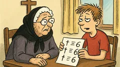 Witz: Welche Noten hast du in Religion?