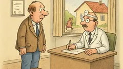 Witz: Herr Doktor, meine Frau hat...