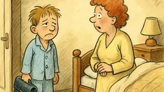 Witz: Klaus will heute zu Hause bleiben