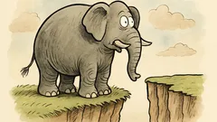 Witz: Warum Elefanten niemals springen