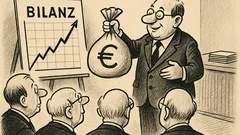 Witz: Der Reingewinn ist der Teil...