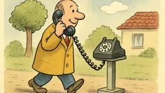 Witz: Ein Festnetztelefonierer betritt den Handyladen