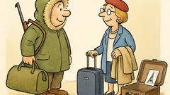 Witz: Wo verbringen Sie diesmal Urlaub?