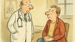 Witz: Der Arzt zum Patienten: Ihr Leiden?