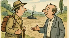 Witz: Seit wann ist der See weg?