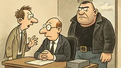 Witz: Herr Direktor, da wartet ein Typ...