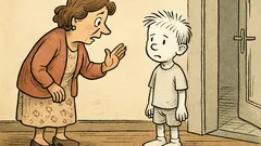 Witz: Die Nachbarin zum kleinen Max...