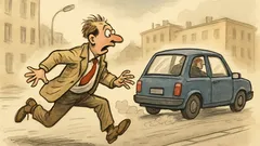 Witz: Mensch, Jens, warum rennst du so?