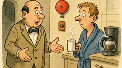 Witz: Ein Gast schleicht nachts in die Küche