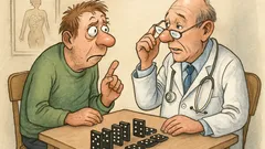 Witz: Herr Doktor, ich habe weiße Punkte…