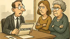 Witz: An einer Scheidung sind beide schuld