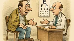 Witz: Kommt ein Mann zum Augenarzt...