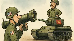 Witz: Amerika und China vergleichen ihre Waffen