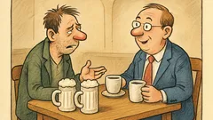 Witz: Seit ich pleite bin...