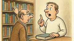 Witz: Er kennt keine Fremdwörter, benutzt sie trotzdem