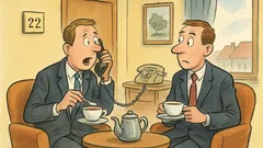 Witz: Zwei Engländer bestellen Tee in Polen