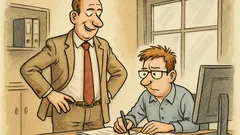 Witz: Komm, wir machen Teamwork