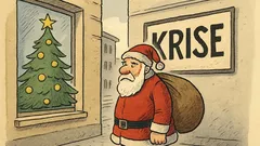 Witz: Merry Crisis statt Frohe Weihnachten