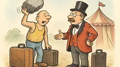 Witz: Ein Artist kommt zum Zirkusdirektor