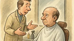Witz: Der Friseur zum Kunden...