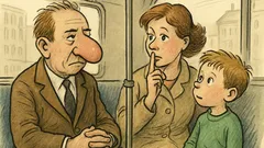 Witz: In Berlins Straßenbahn sitzt ein Mann...