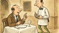 Witz: Herr Ober, haben Sie Froschschenkel?